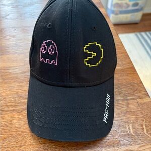 Pac-Man Black Baseball Cap